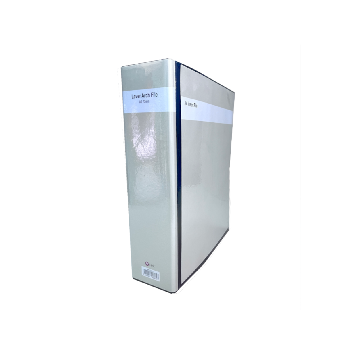 POP BAZIC A4 Laminated Arch File 75mm - Black