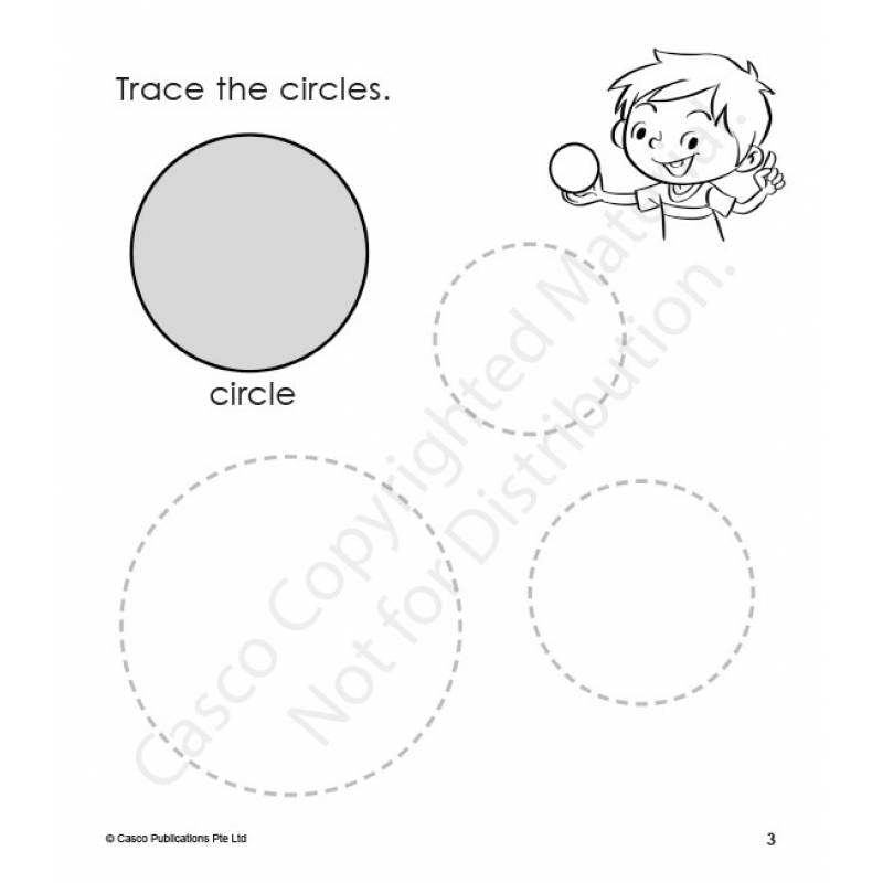 Step by Step Early Math Skills Book 4: Shapes & Measurement I (for Ages 3-4)