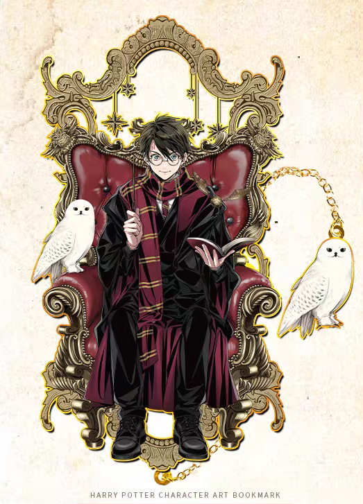 Harry Potter Metal Bookmark Harry Chair
