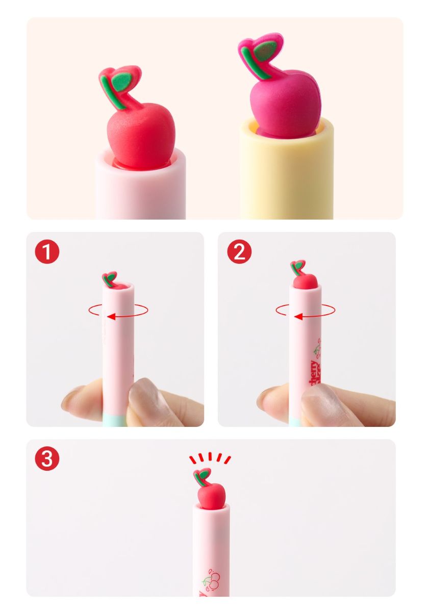  Cherry Cola Gel Pen Yellow/Pink 