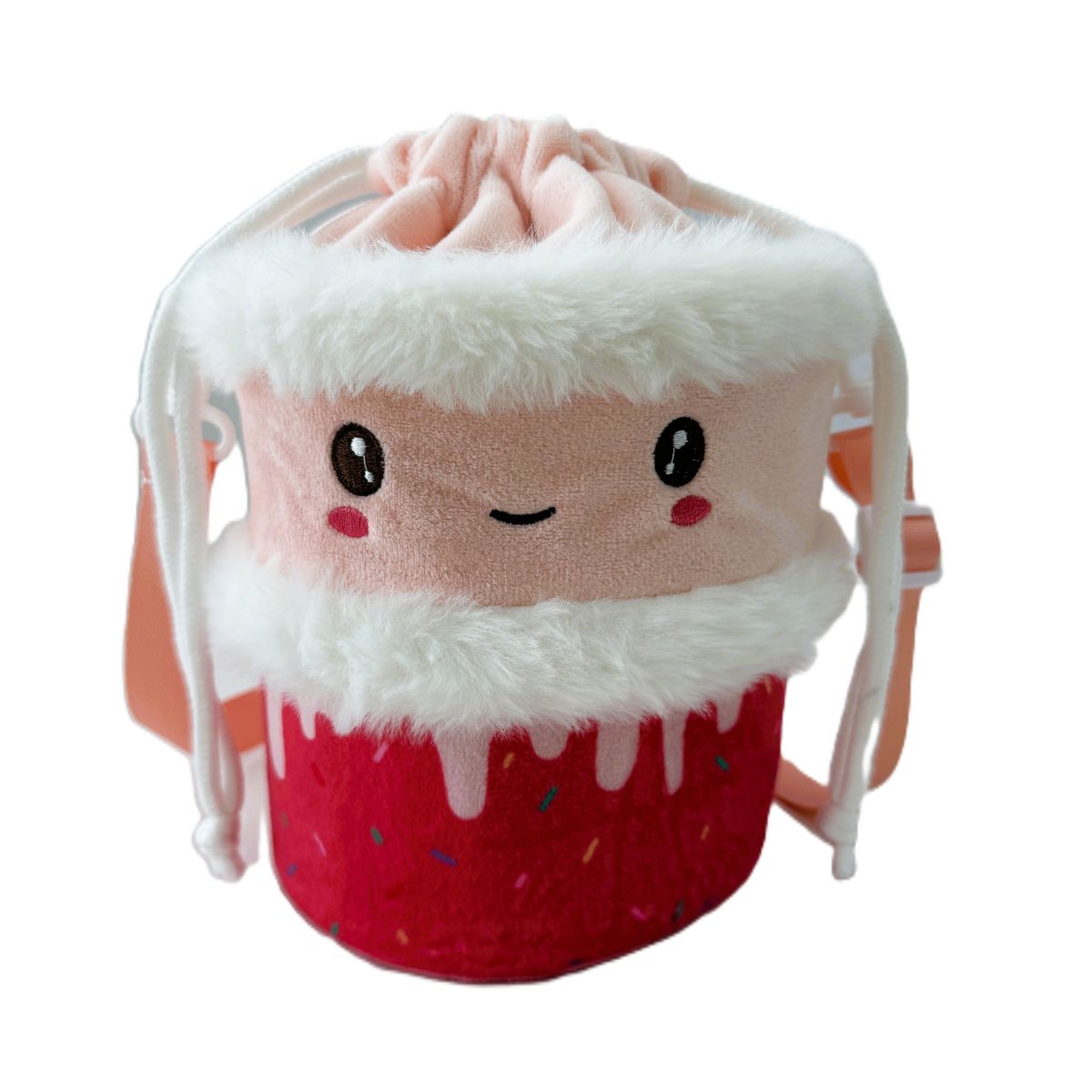  LOOM DRAWSTRING FLUFFY POUCH MF99