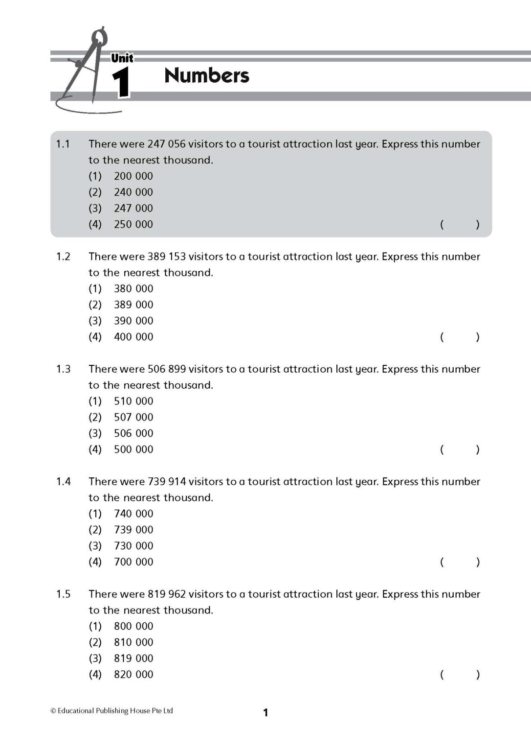 PSLE Topical Maths Drills