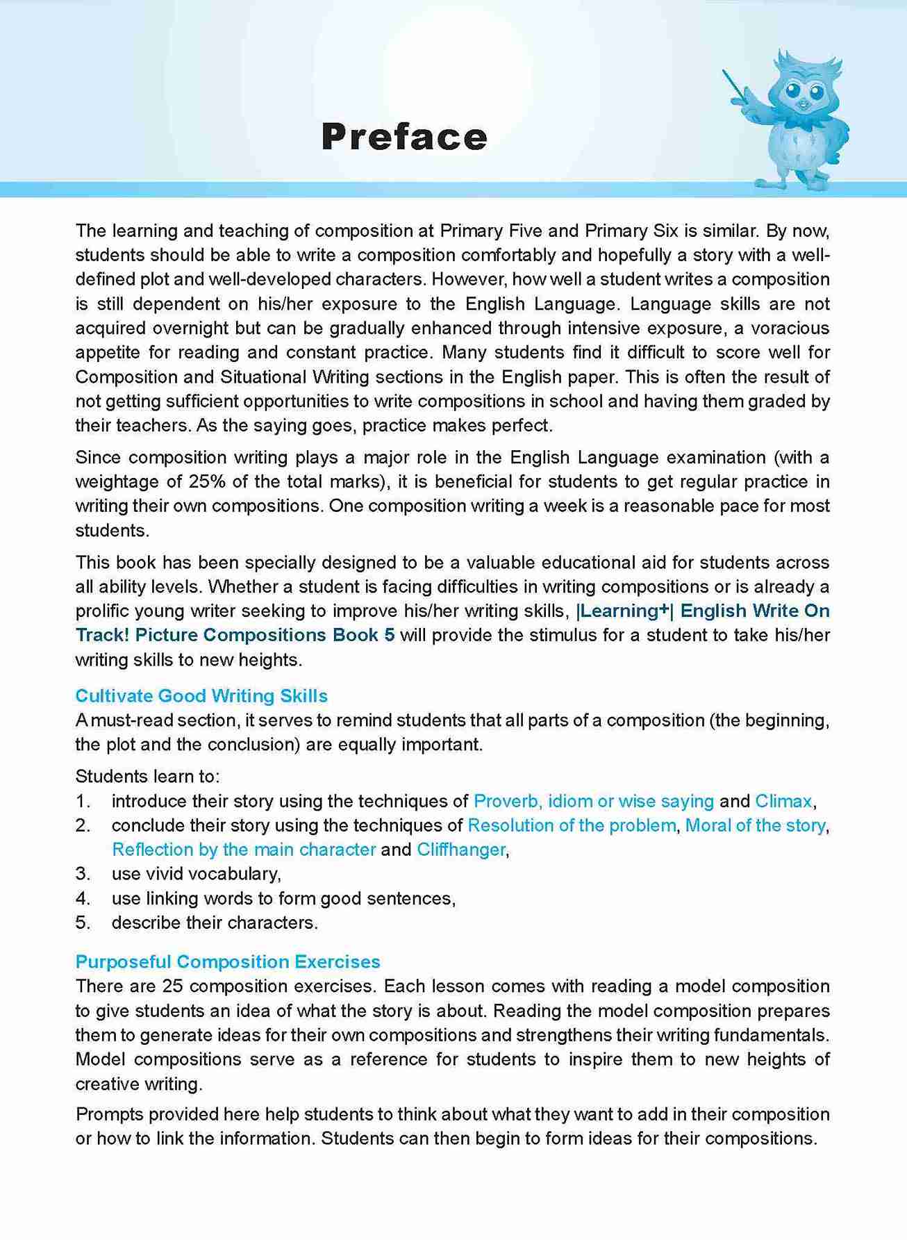 Primary 5 LEARNING+ English Write on Track! PICTURE COMPOSITIONS Book 5 - 2nd Edition