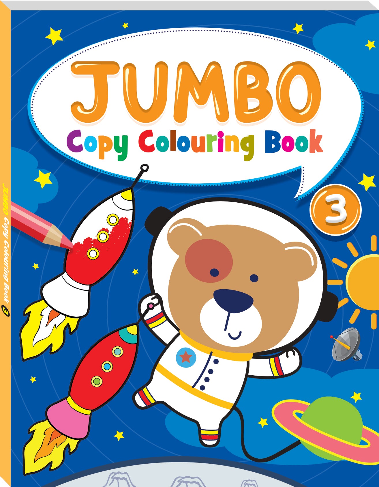 Jumbo Copy Colouring Book 3