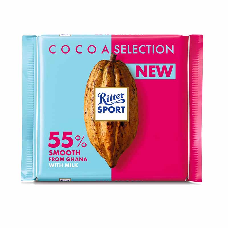 Rittersport 55 Ghana Cocoa 100g