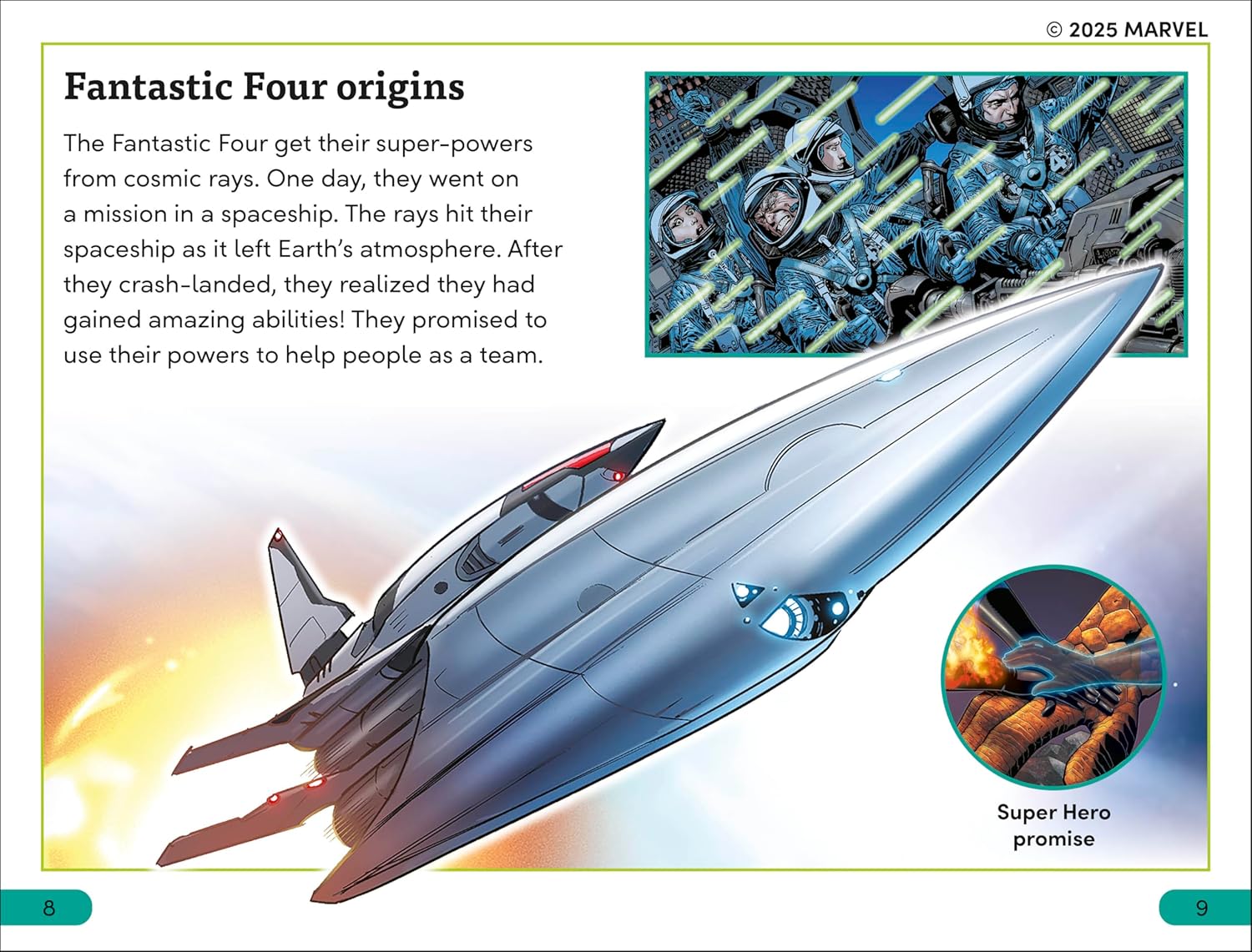 Marvel Fantastic Four Cosmic Adventures (DK Super Readers Level 3) – Paperback