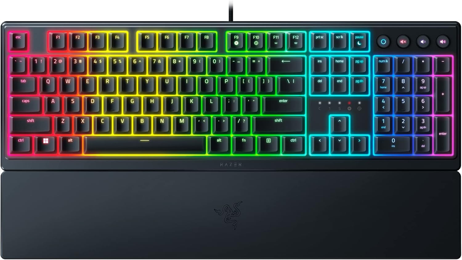 Razer Ornata V3 - Low Profile Gaming Keyboard - US Layout