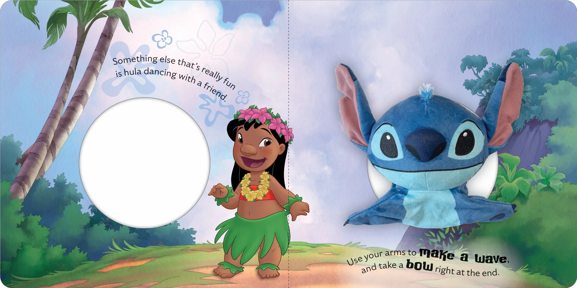 Disney Stitch Hand Puppet Book