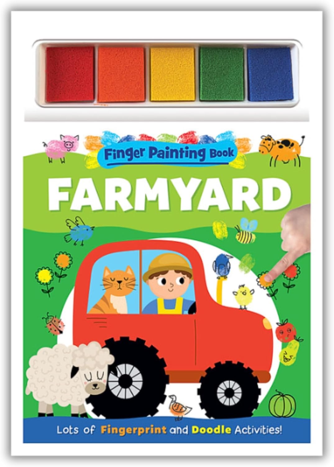 FINGER PAINTING BOOK - FARM