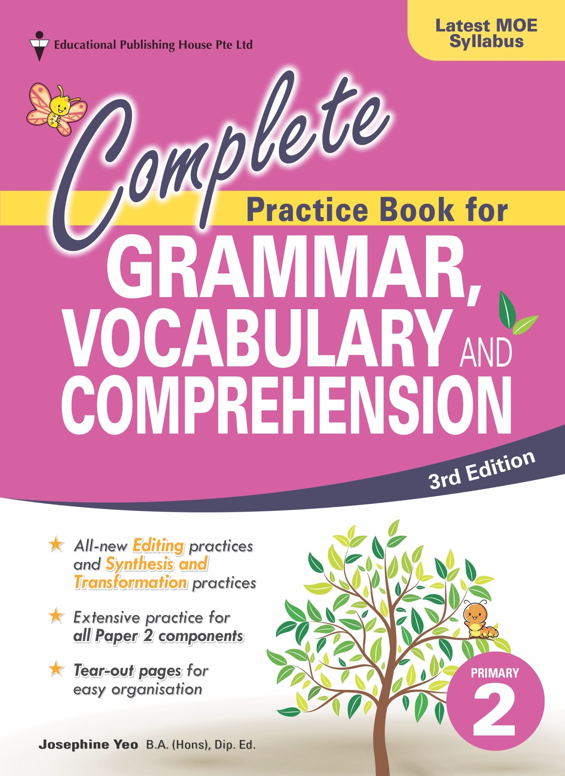 Primary 2 Complete Practice Book for Grammar, Vocabulary and Comprehension (3rd Edition)