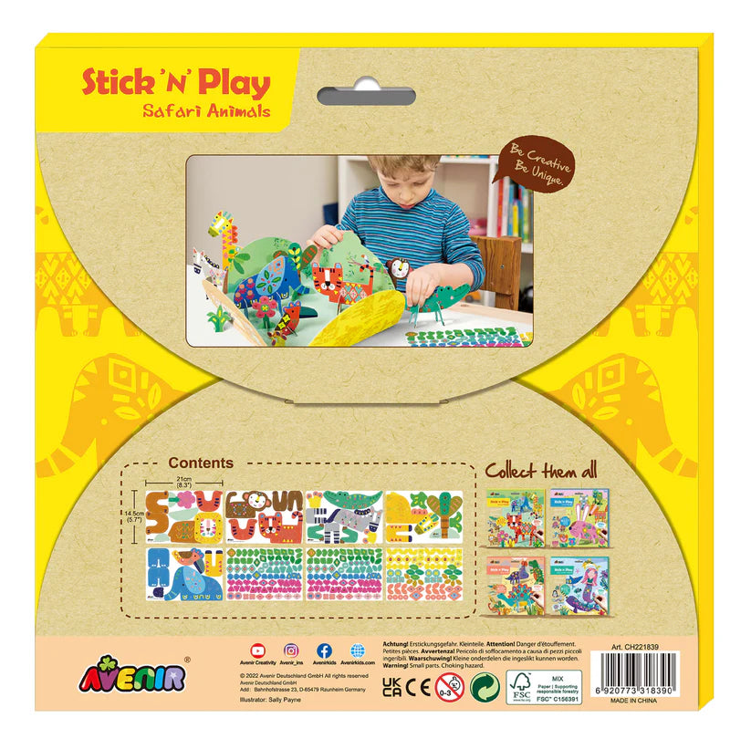 Avenir Stick ‘n’ Play-safari Animals