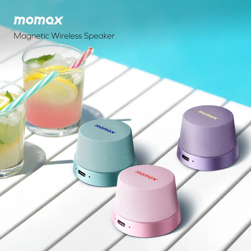 Momax 1-Vibe Go Magnetic Speaker Purple
