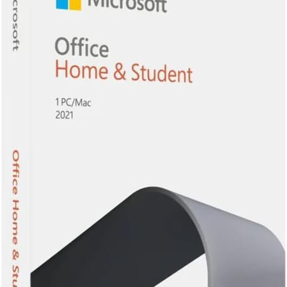 Microsoft Office Home And Student 2021 English Subscription Medialess For 1 Device,white