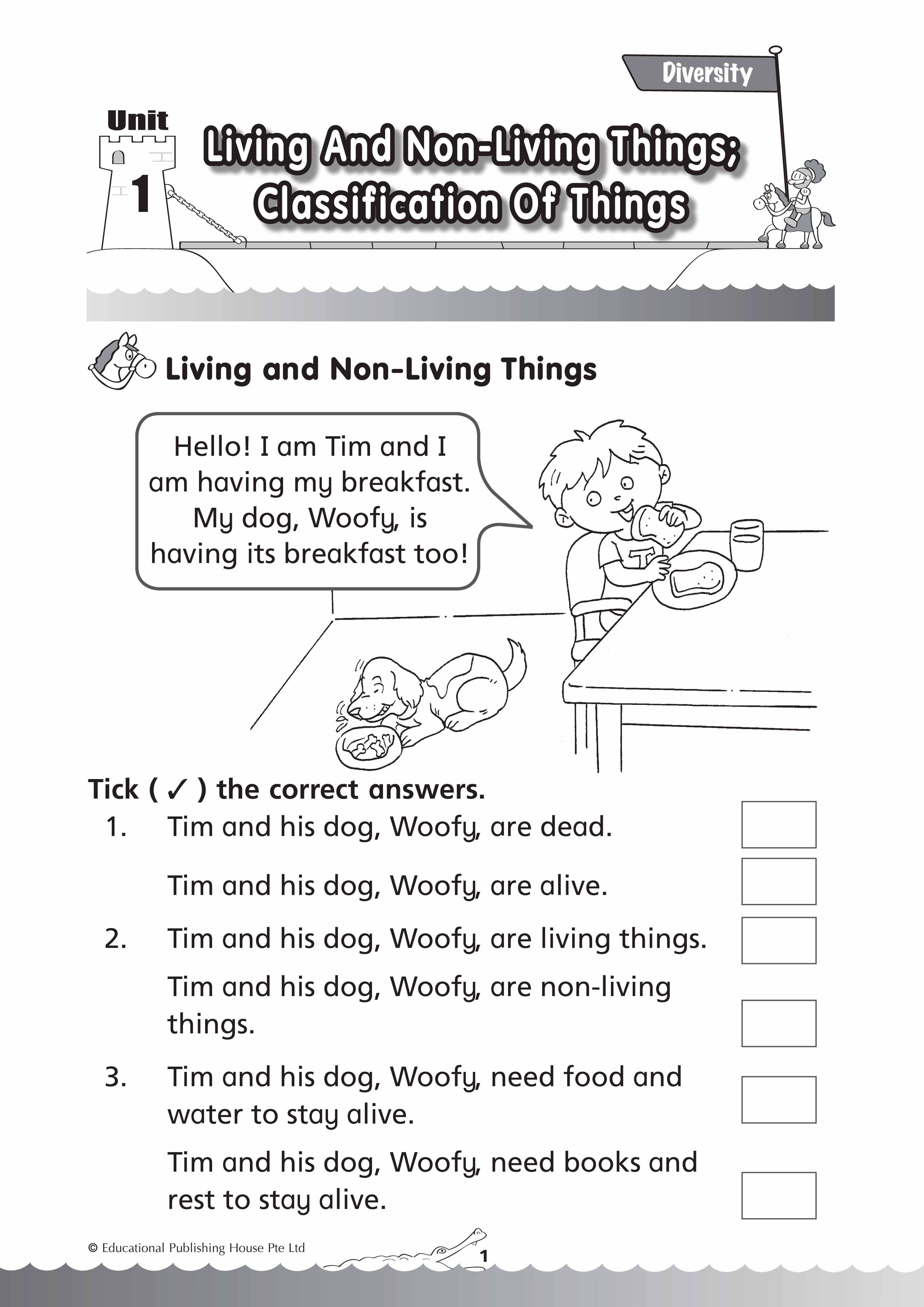Bridging From K2 To Primary 1 Science
