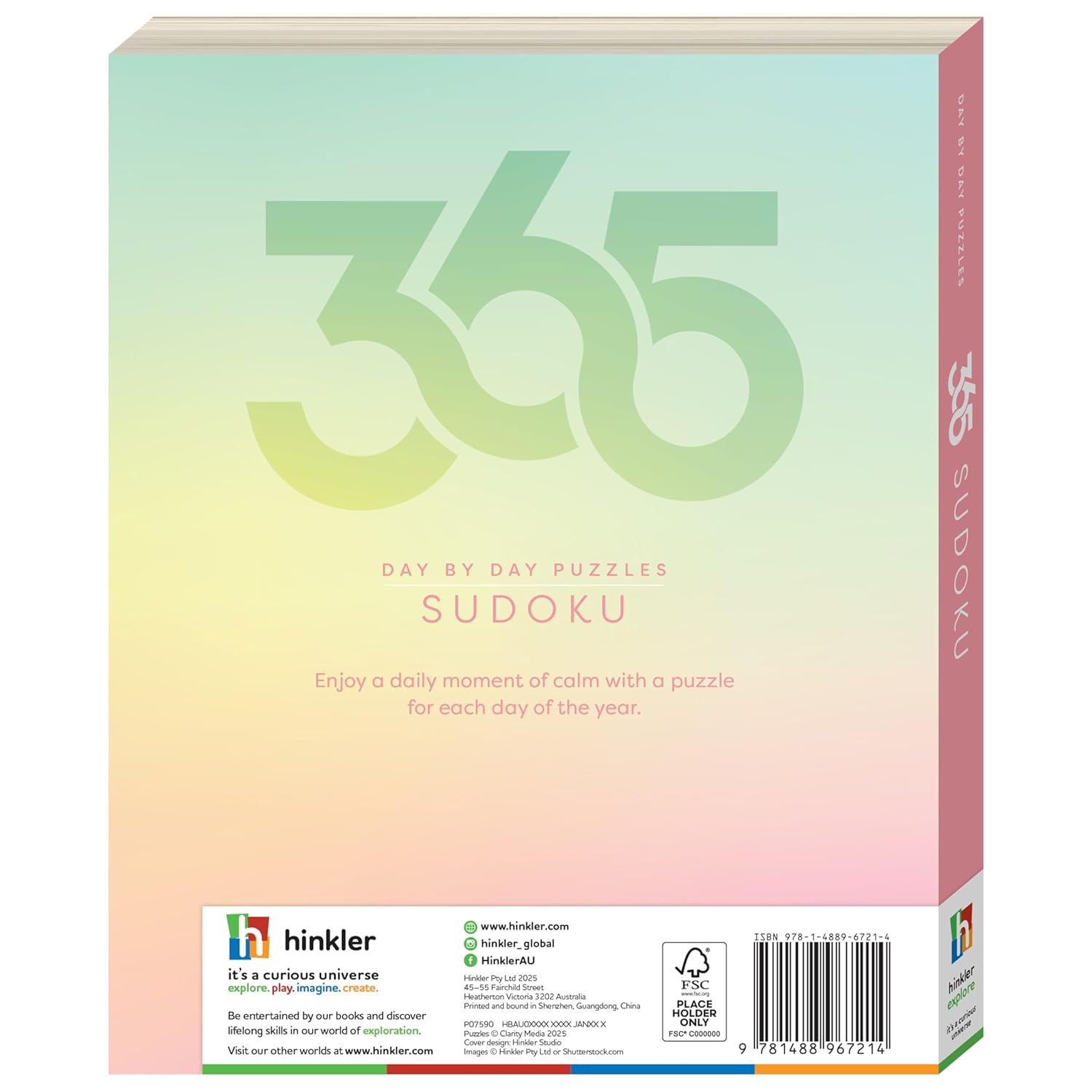 365 Day By Day Puzzles Sudoku