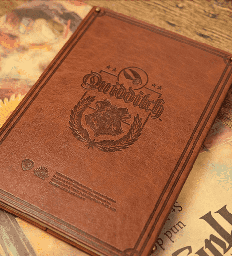 Harry Potter A5 PU Notebook With Metal Button