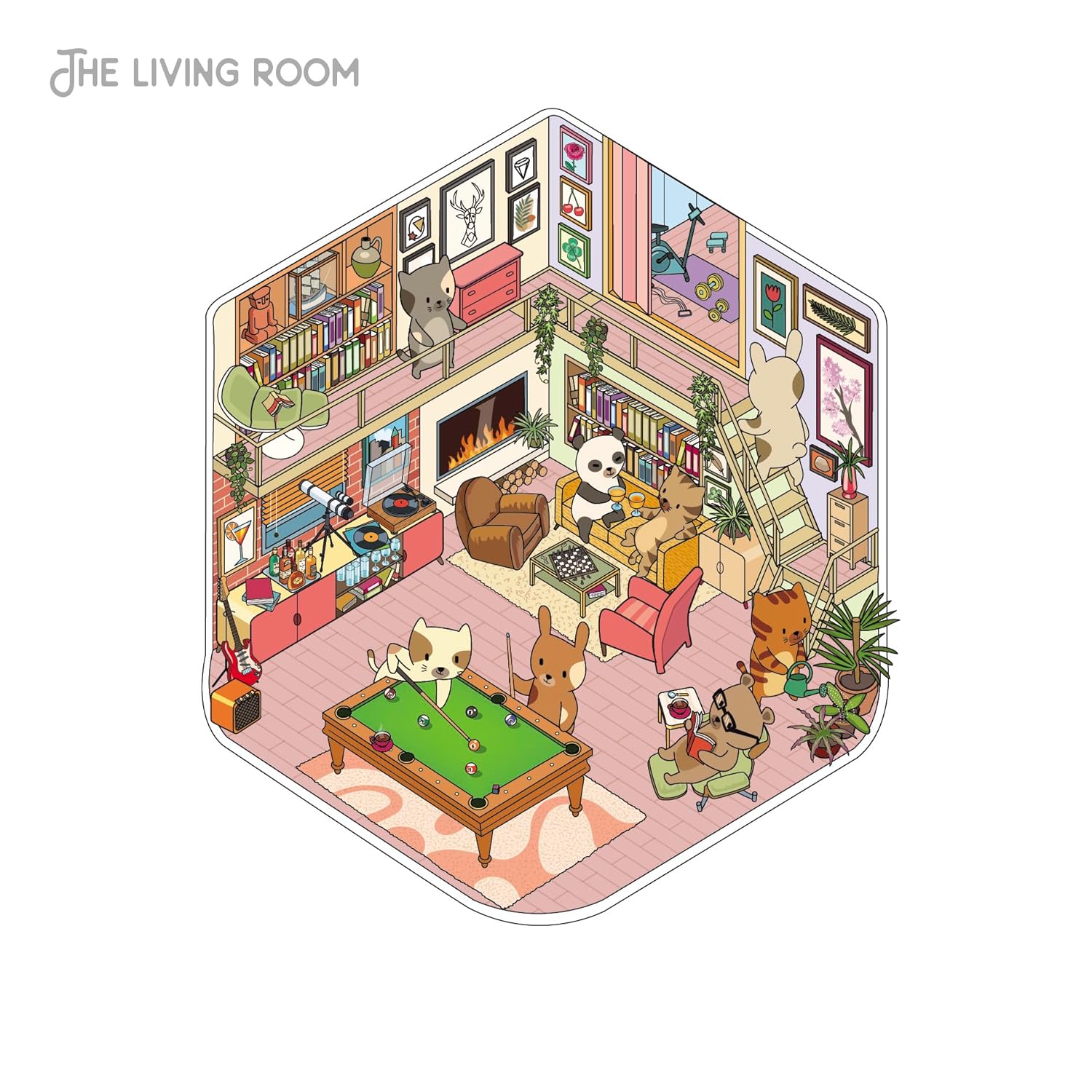 Cozy Stickers: My Little Cozy Home (Paperback)