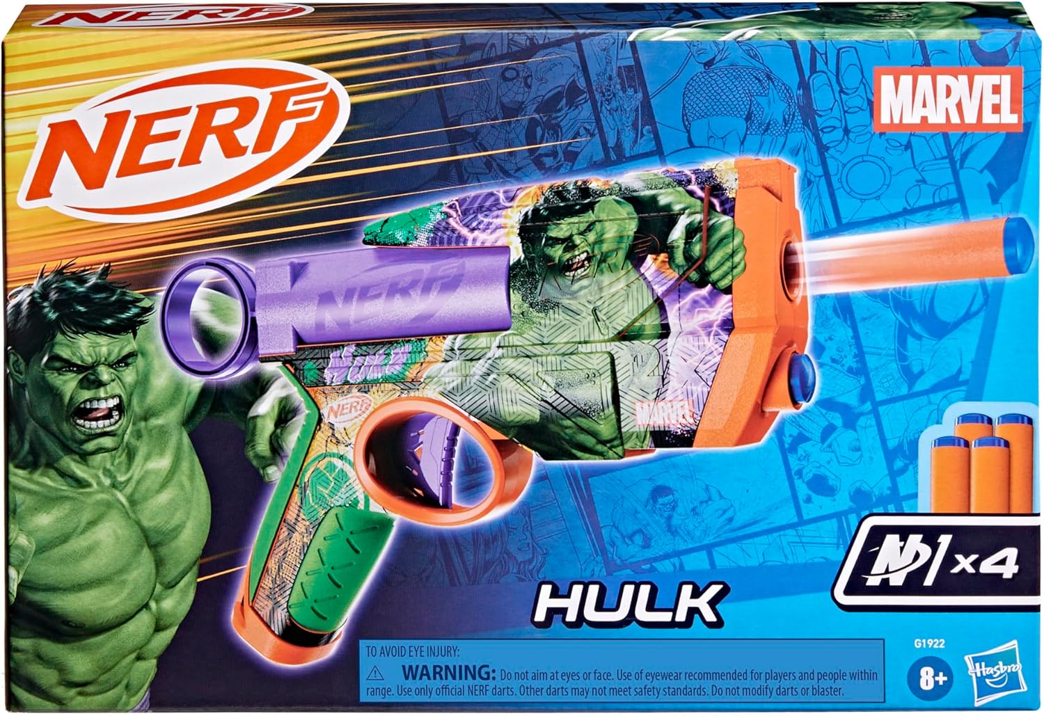 その他 1995 MARVEL L BLASTER - HULK HASBRO NERF MARVEL HULK DART BLASTER – Popular Book Company Pte Ltd