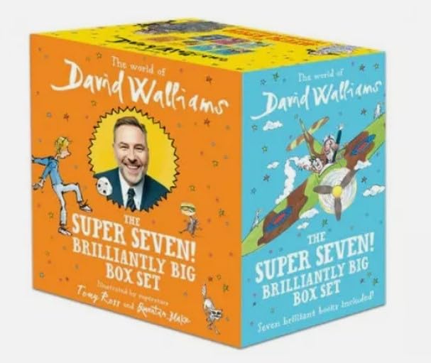 The World of David Walliams - The Super Seven Box Set Collection, Brilliantly Big Box Set