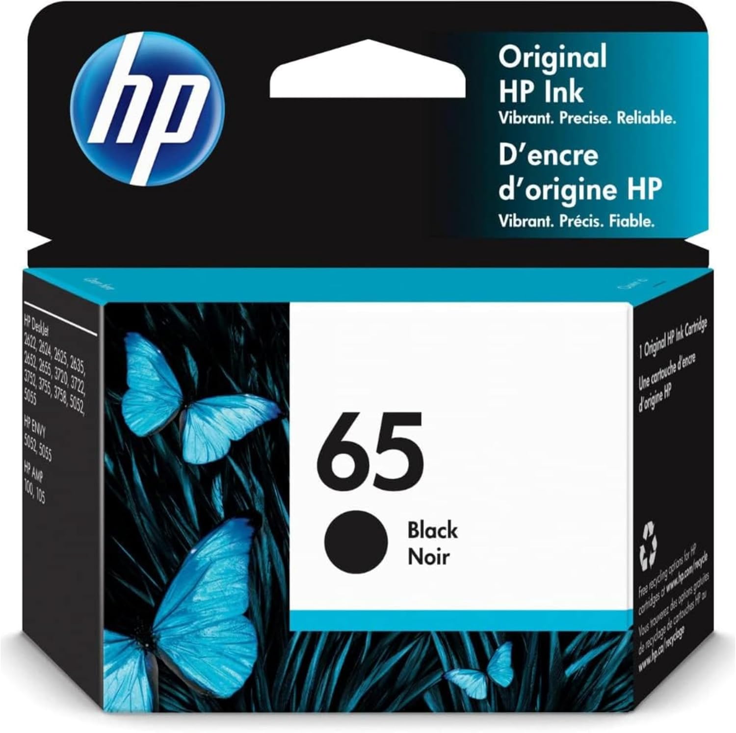 HP 65 Black Original Ink Cartridge 