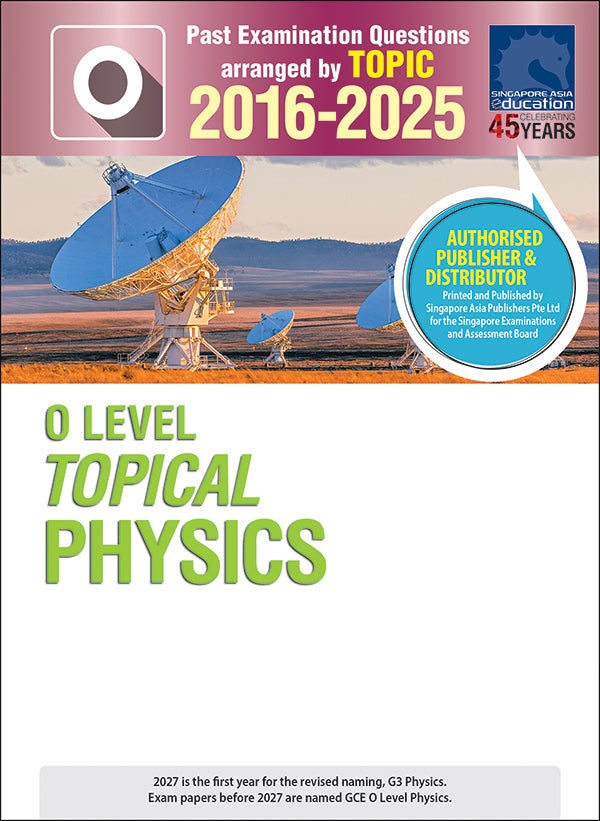  O-Level Topical Physics (2016-2025)