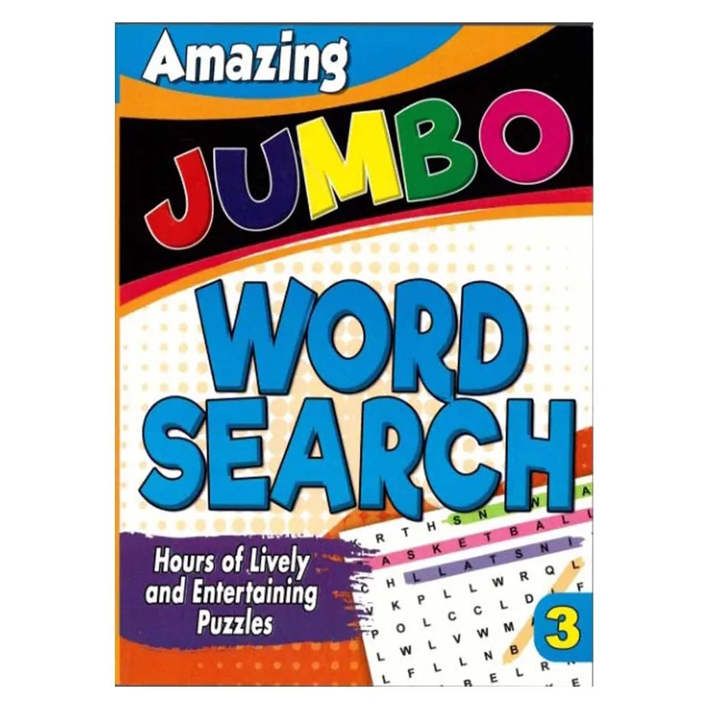 Amazing Jumbo Word Search 3 (New)