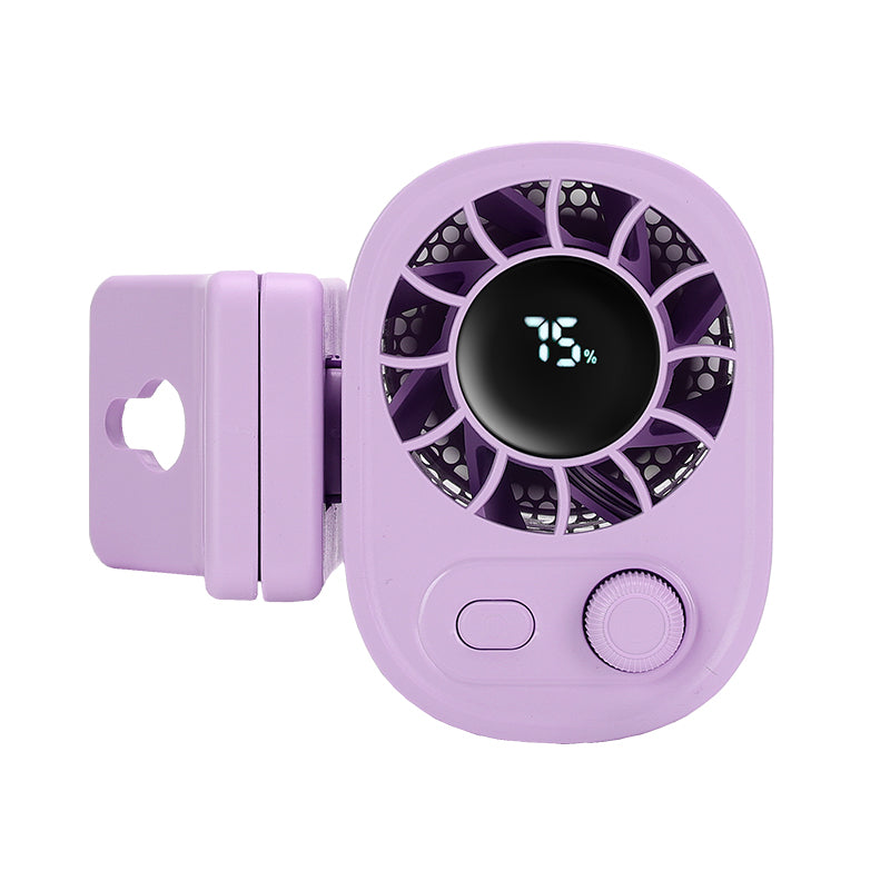 Portable Clip Fan 5 speed (Purple)