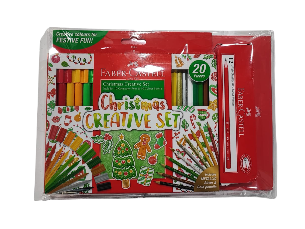 Faber-Castell COLOURING BOOK VEGGIE VIBE SET-104020