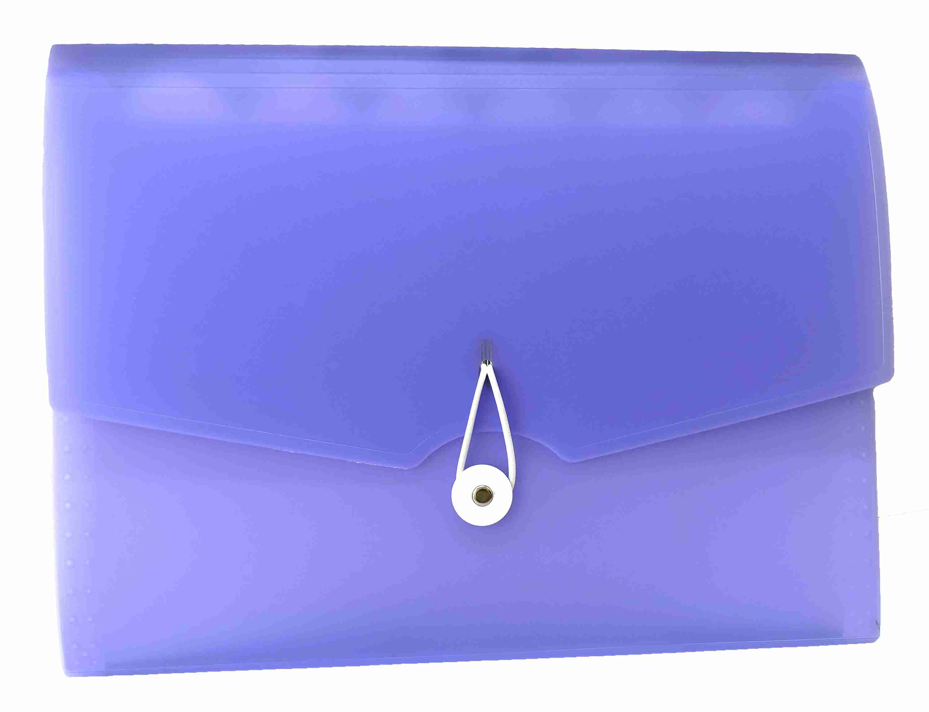 POP BAZIC A4 Expanding File 13 Pockets Pastel Purple