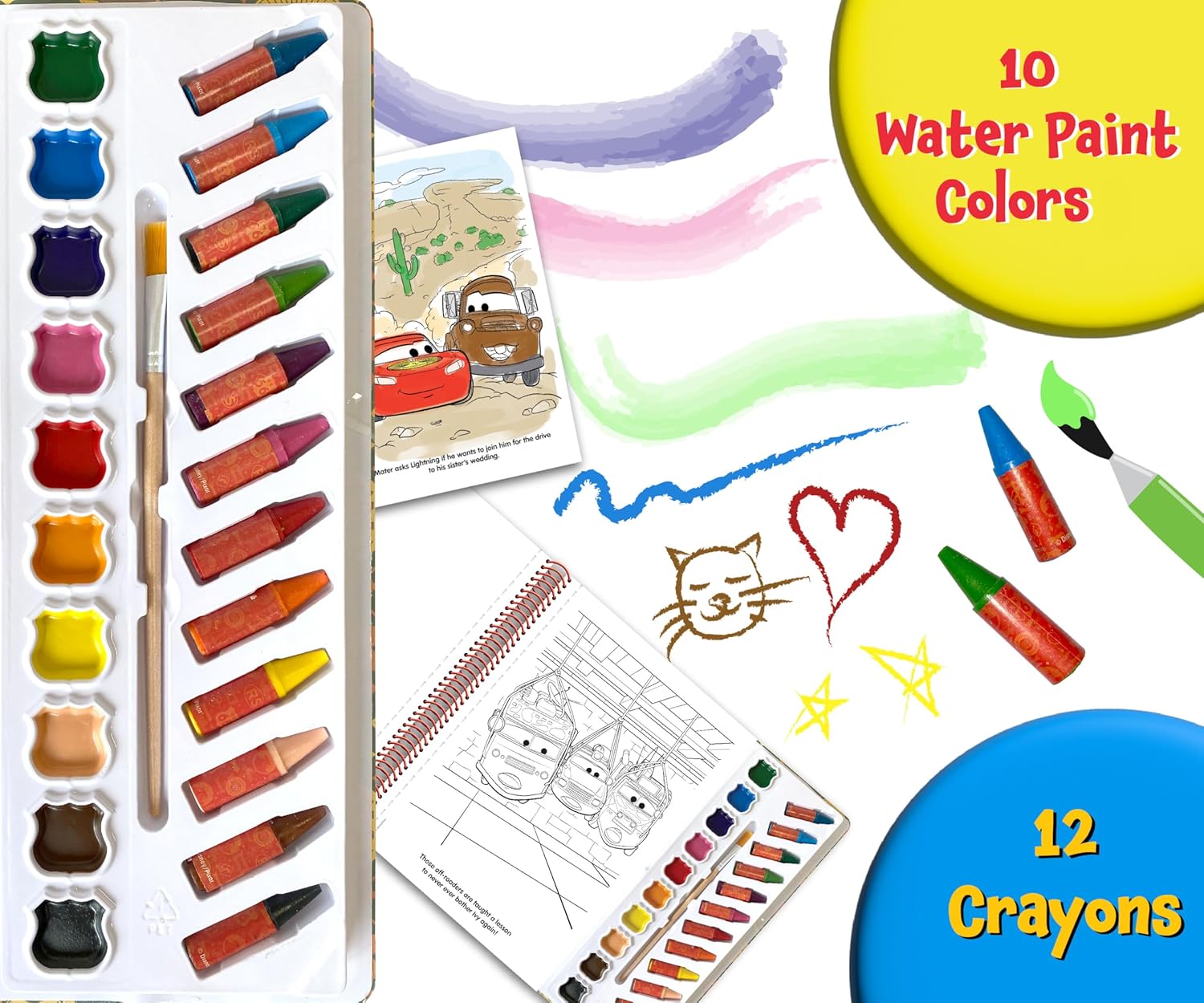 Disney Cars Paint & Color