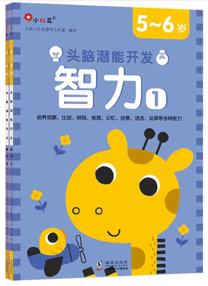 头脑潜能开发：智力5-6岁（全2册）/海豚出版社