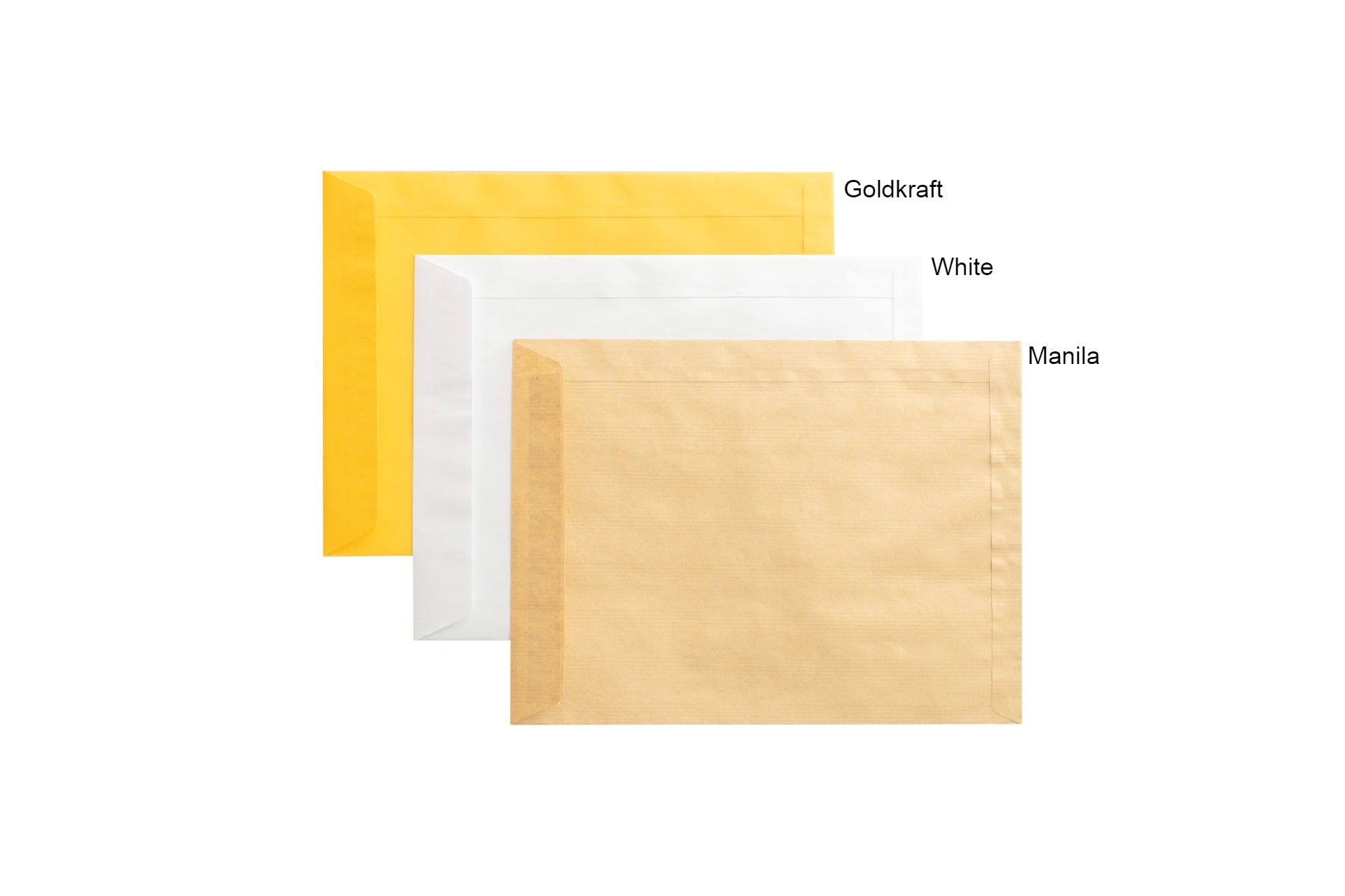 Waysin White Envelope Peel & Seal (a4 Size) 229mm X 305mm - 10pcs