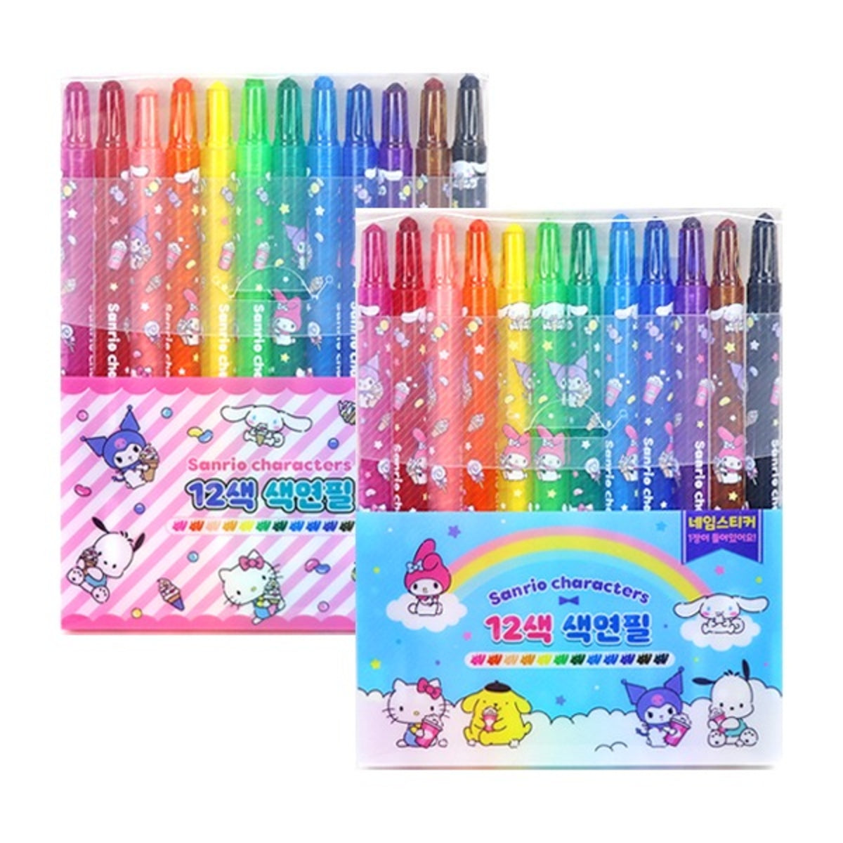 Sanrio 12-Colour Colour Pencils