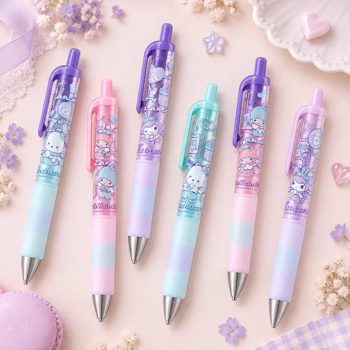  Sanrio Characters Retractable Gel Pen 0.5mm (Blind Box) 