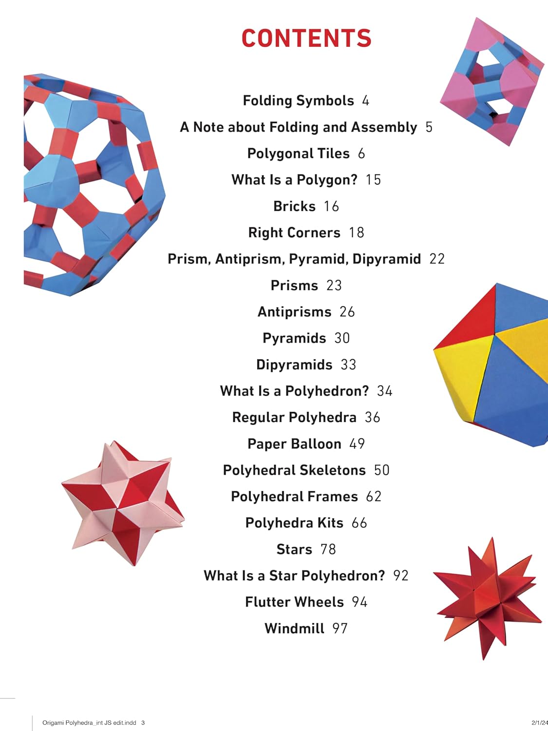 Origami Polyhedra For Beginners