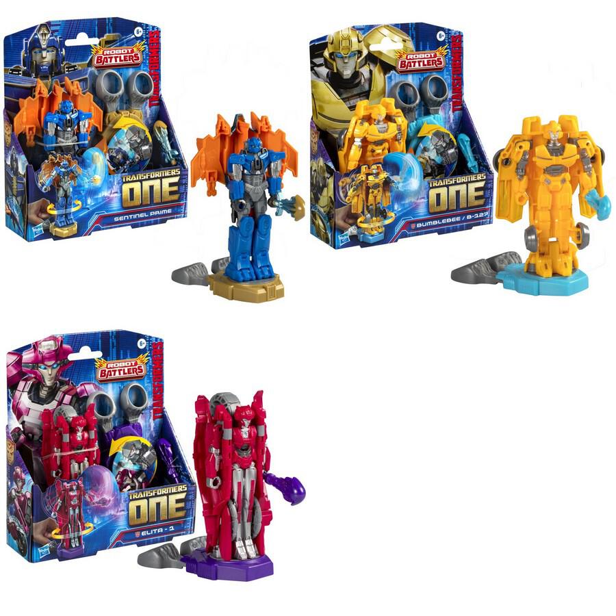 HASBRO TRANSFORMERS ONE ROBOT BATTLERS ASSORTED