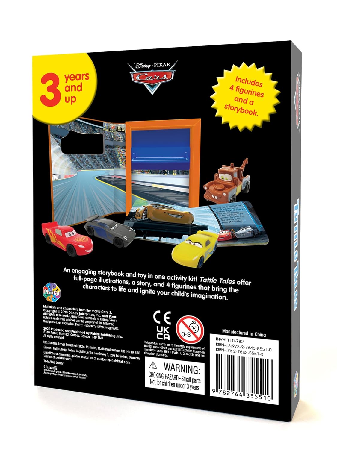 Disney Cars Tattle Tales (Board Book – Picture Book)