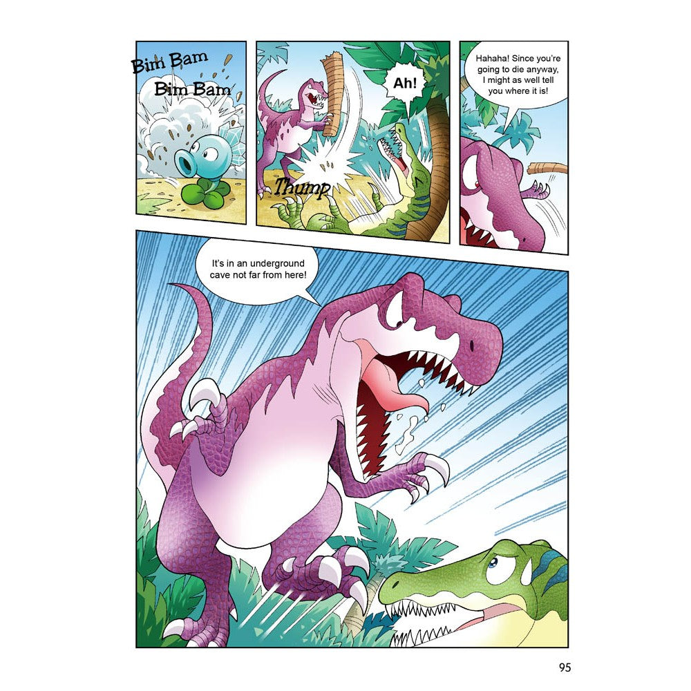 Plants vs Zombies: Dinosaur Comic: Kung Fu Alliance