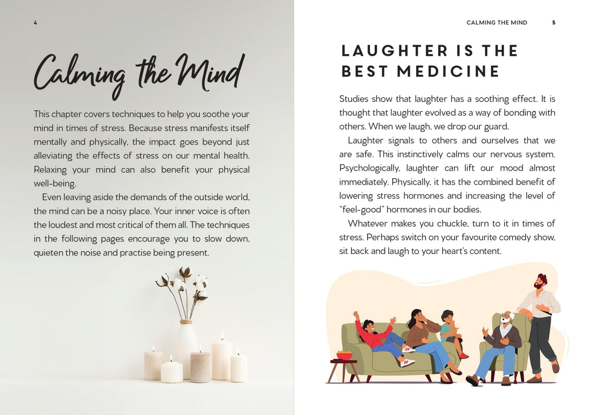 All You Need is Less Stress: Find Calm Every Day via Simple Tips and Exercises (Hardcover)