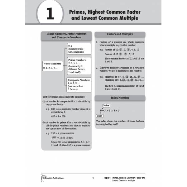 Secondary 1 Perfect Focus Mathematics Topical Test Papers - Revised Edition 2020