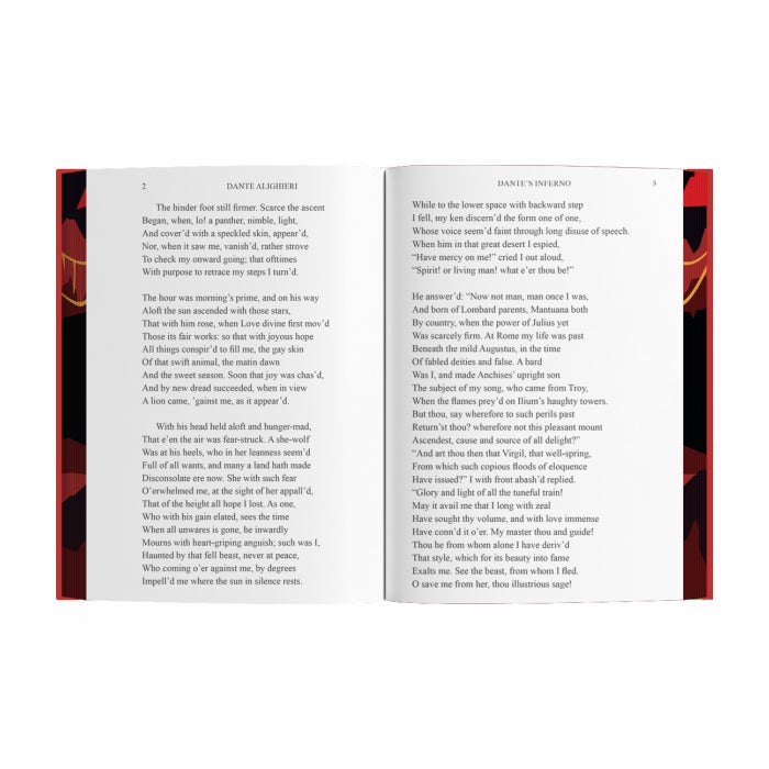 Inferno by Dante Alighieri (Deluxe Hardback Sprayed Edge Edition)