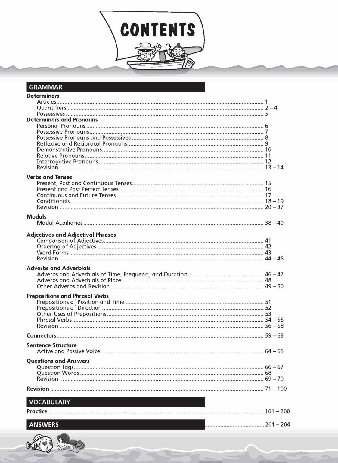 Primary 6 New English Grammar & Vocabulary Worksheet