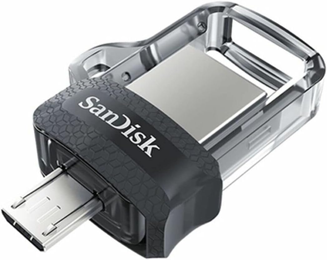SanDisk SDDD3-256G-G46 Ultra Dual Drive USB 3.0 OTG Flash Drive, 256GB,Black