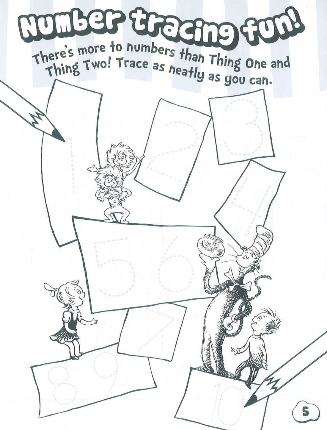 Dr Seuss the Cat in the Hat Deluxe Colouring Book