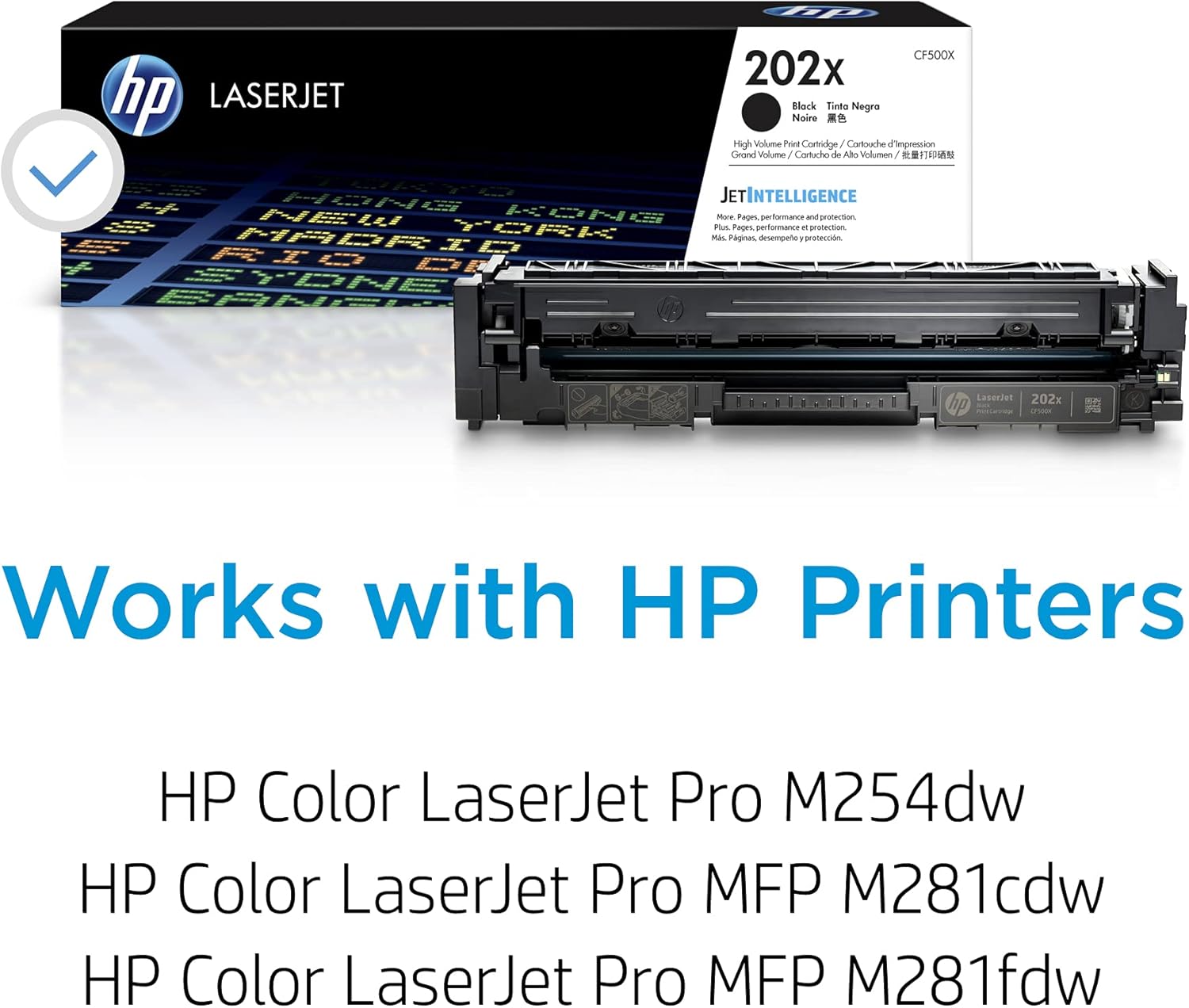 HP 202X Original Black High Yield Toner Cartridge  