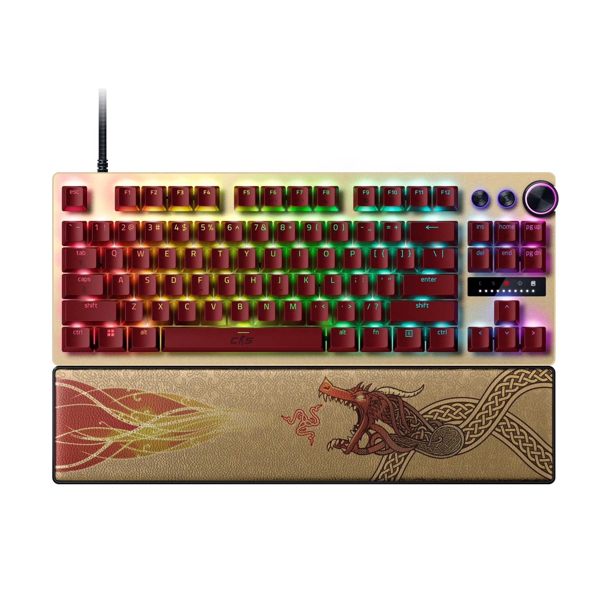 Razer Huntsman V3 Pro Tenkeyless Counter-Strike 2 Edition Gaming Keyboard