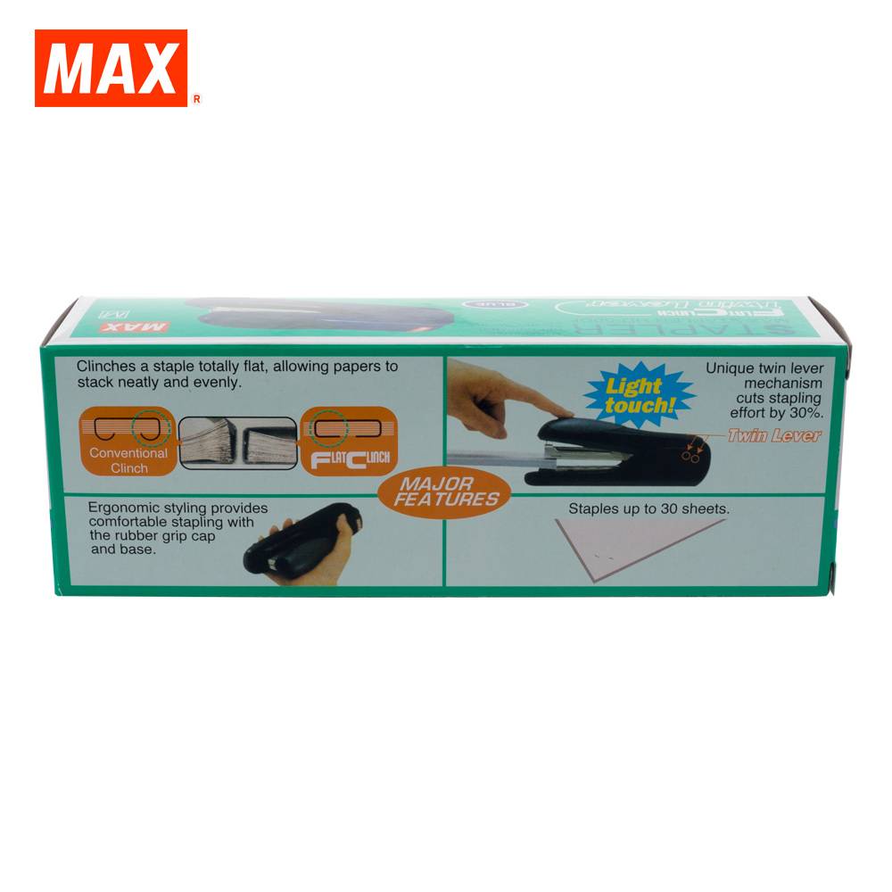 MAX STAPLER HD-50DF FLAT CLINCH