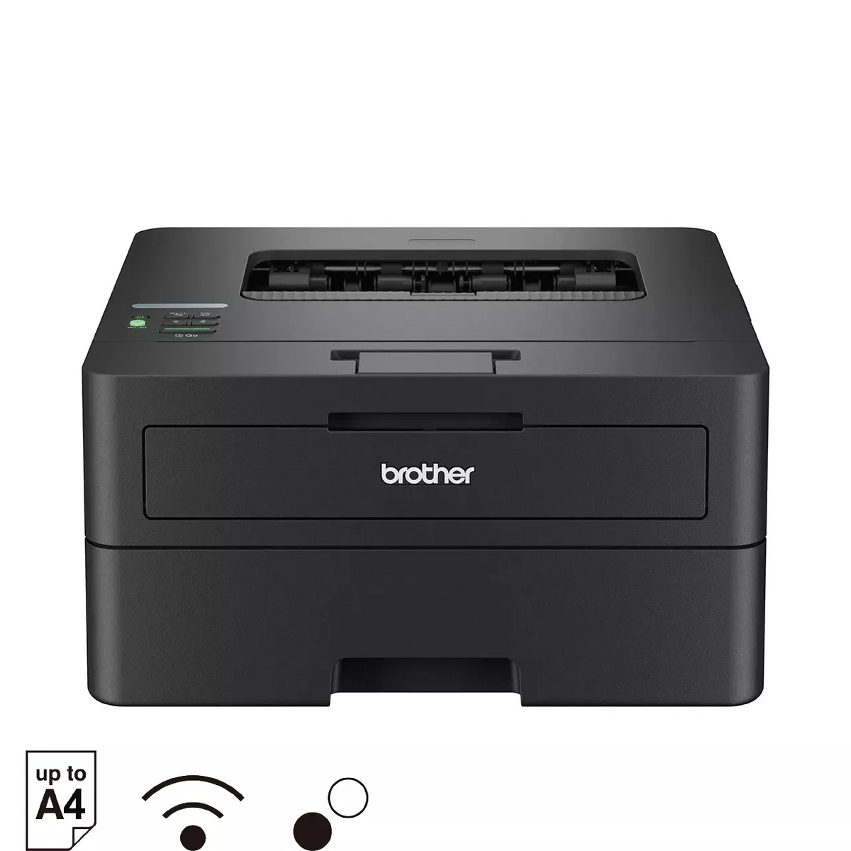 Brother HL-L2460DW Laser Printer, Compact Mono Laser Printer with Auto Duplex Print and Wireless Connectivity