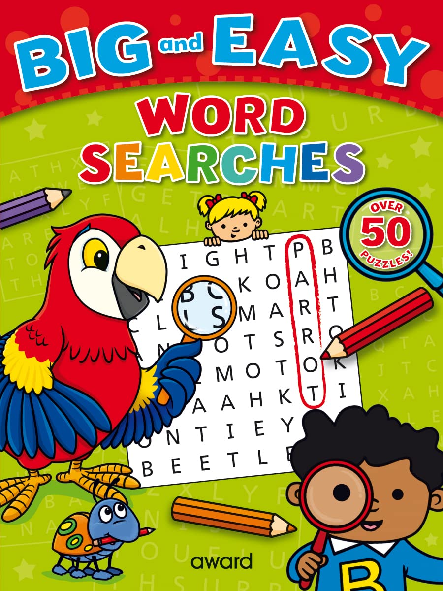 Big and Easy Word Searches: Parrot (Paperback)