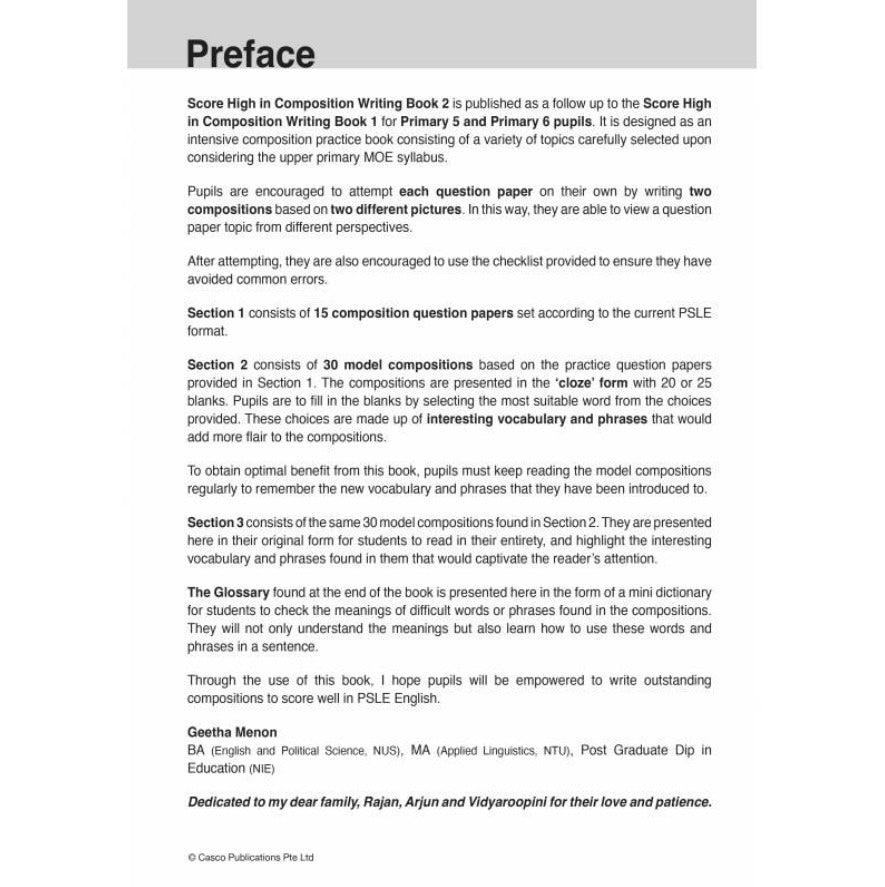 Score High in Composition Writing Primary 5/6 Book 2